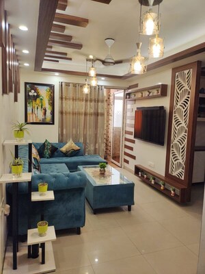 Living Room in 3 BHK Apartment at ABA Cherry County, Tech Zone 4 Greater Noida – for Rent