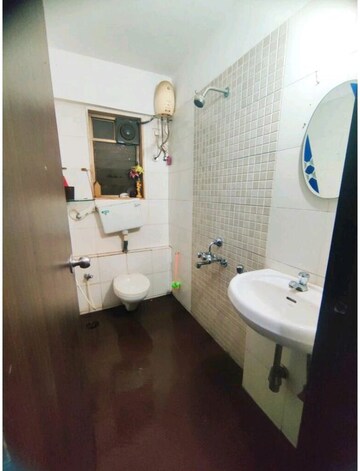 Bathroom in 2 BHK Apartment at Runwal Garden City, Balkum Pada – for Rent