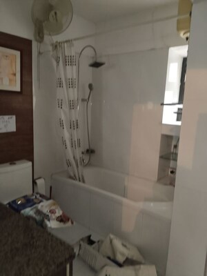 Bathroom in 4 BHK Apartment at Sarita Vihar – for Sale