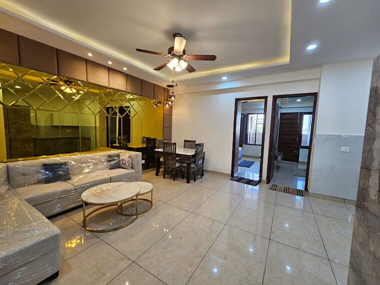 Living Room, pir machalla 3 Bedroom 1600 Sq.Ft. Apartment In Pir Machalla Zirakpur 10044535