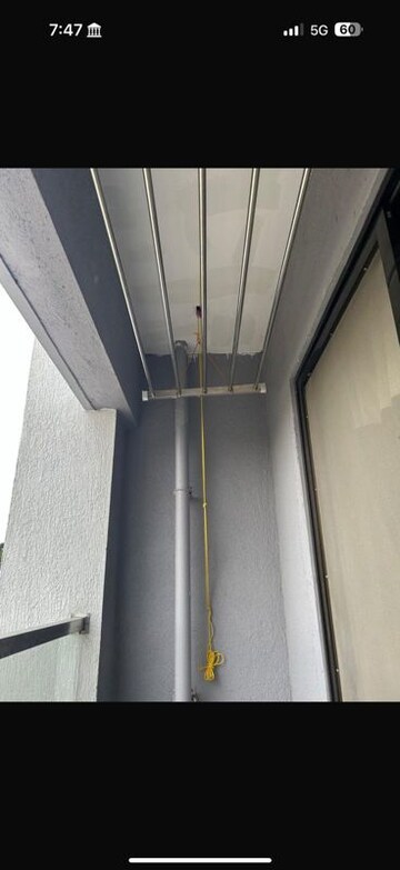 Staircase in 2 BHK Apartment at Roshan Milestone, Tathawade – for Rent