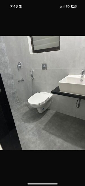 Bathroom in 2 BHK Apartment at Roshan Milestone, Tathawade – for Rent
