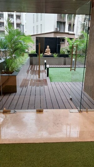 Balcony in 1 BHK Apartment at Lalani Valentine Apartment 1 Wing D, Malad East – for Rent