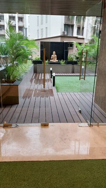 Balcony in 1 BHK Apartment at Lalani Valentine Apartment 1 Wing D, Malad East – for Rent