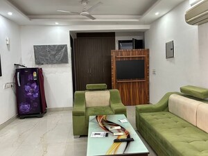 Living Room in 2 BHK Builder Floor at Saket – for Rent