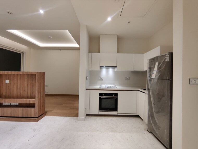 Kitchen, bhartiya-city-leela-residences Studio 851 Sq.Ft. Apartment In Thanisandra Main Road Bangalore 10044555