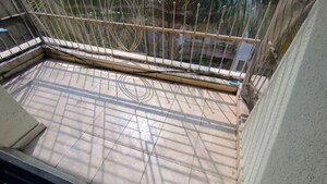 Balcony in 2 BHK Apartment at Sunrise CHS Vashi, Vashi Sector 28 – for Rent