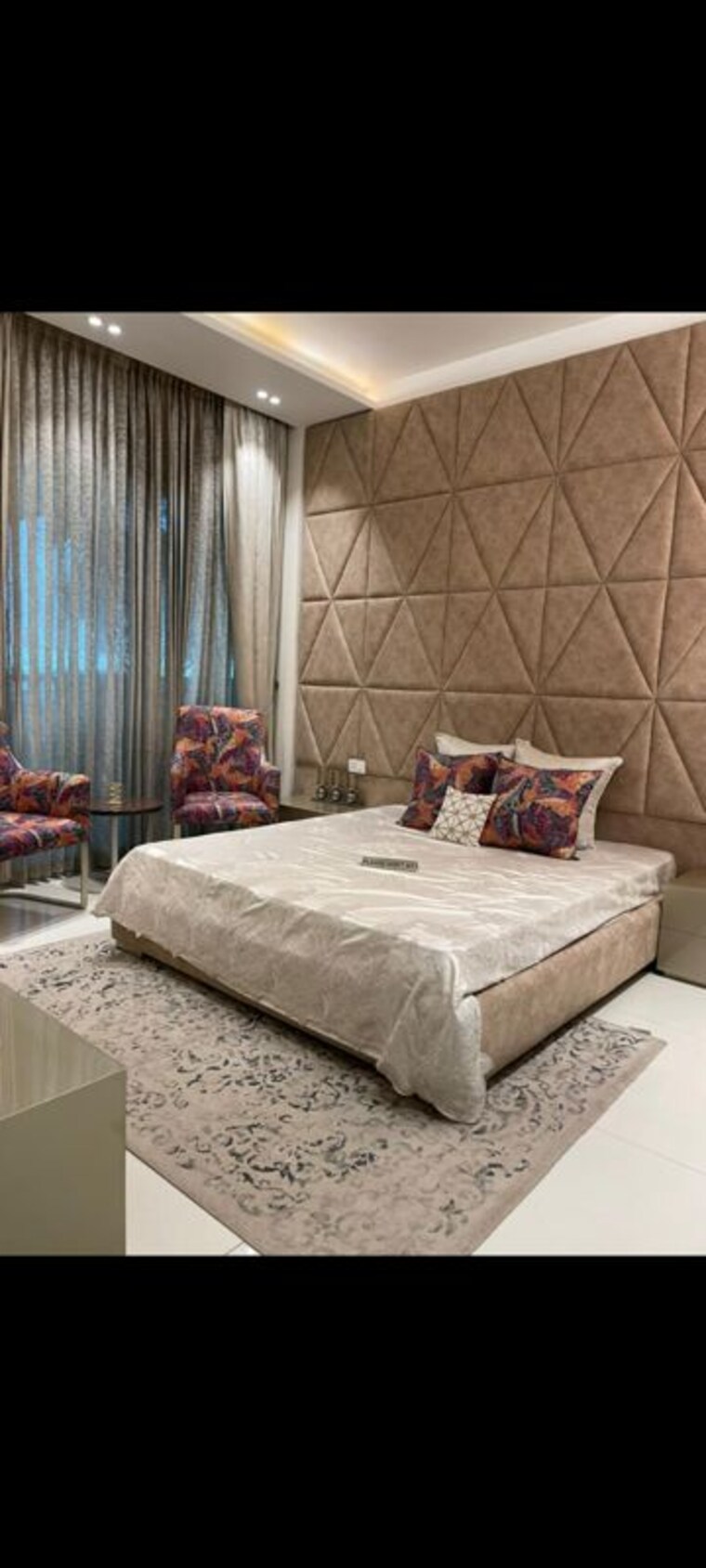 Bedroom, international airport road 2 Bedroom 1250 Sq.Ft. Apartment In International Airport Road Zirakpur 10044724
