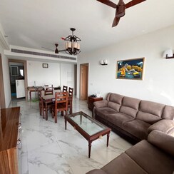 4 BHK + Servant Room Apartment For Rent in Pioneer Park Phase 1