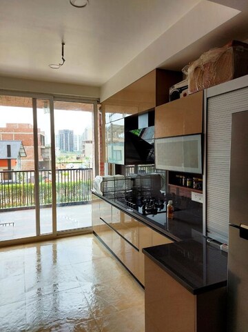 Kitchen in 4 BHK Apartment at Suraj Oranje Castle, Gomti Nagar – for Rent