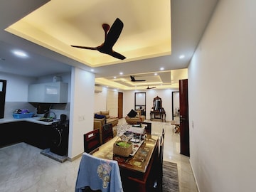 Living Room in 4 BHK Builder Floor at Saket – for Rent