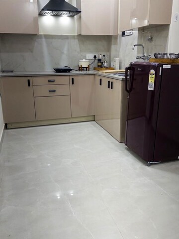 Kitchen in 1 BHK Builder Floor at Ansal Royale Casa, Sector 55 – for Rent