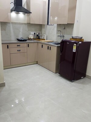 Kitchen in 1 BHK Builder Floor at Ansal Royale Casa, Sector 55 – for Rent