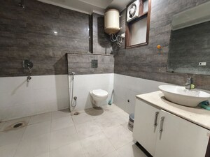 Bathroom in 4 BHK Apartment at Risland Sky Mansion, Chattarpur – for Sale