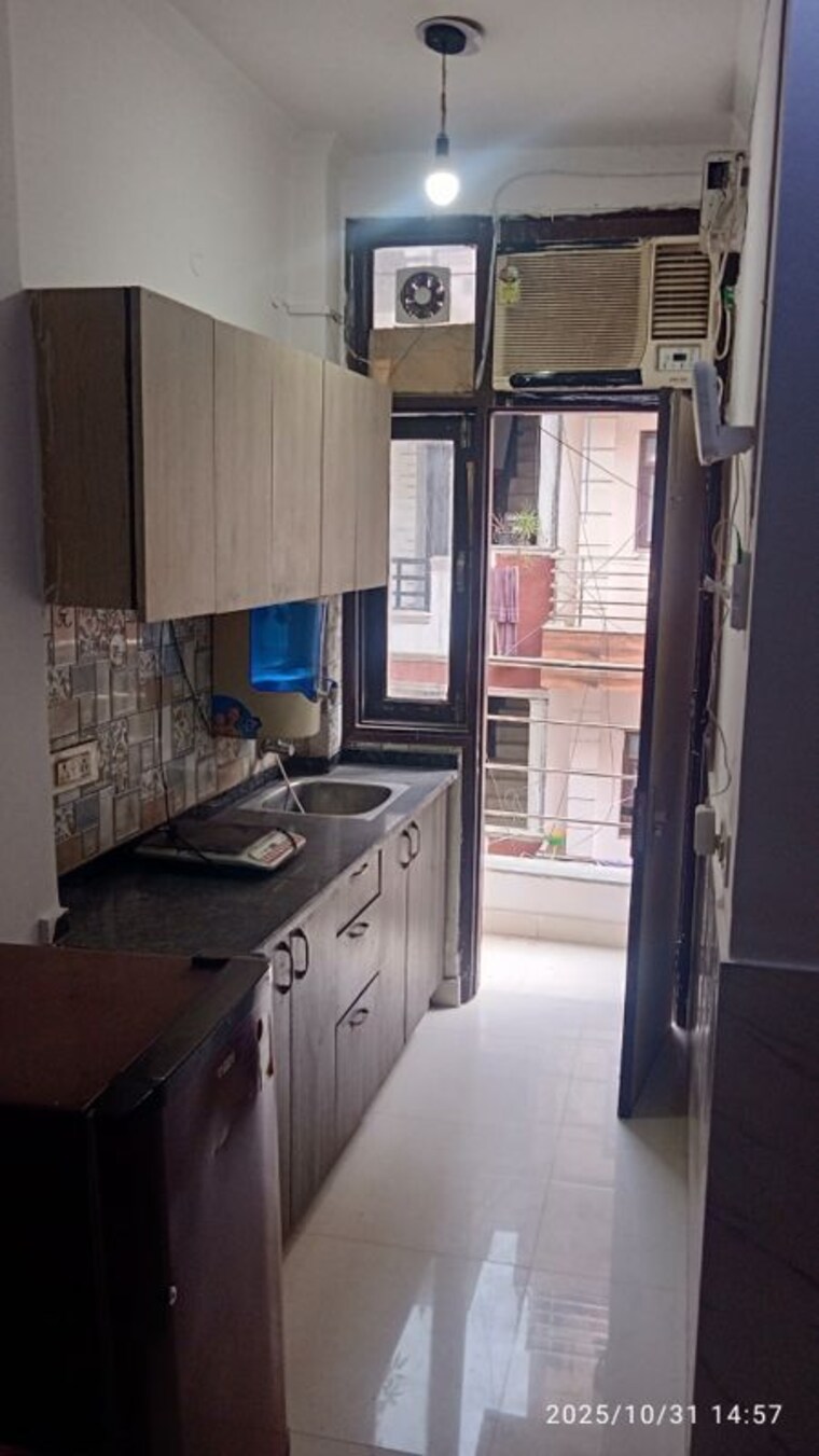 Kitchen, sector 44 1 RK 460 Sq.Ft. Builder Floor In Sector 44 Gurgaon 10045236