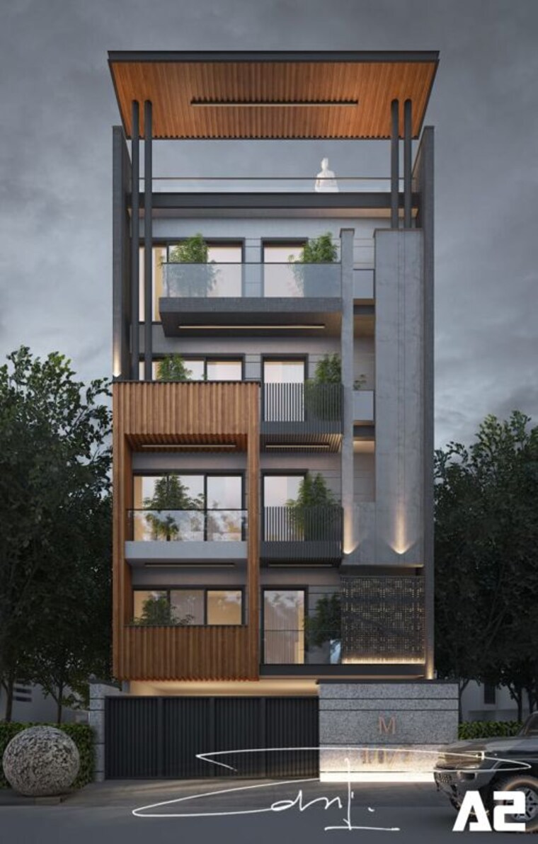 Exterior View, sultanpur 1.5 Bedroom 623 Sq.Ft. Builder Floor In Sultanpur Delhi 10045307