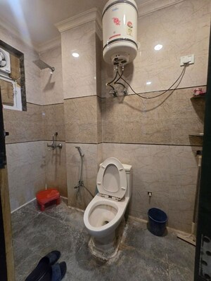 Bathroom in 2 BHK Builder Floor at Saket – for Rent