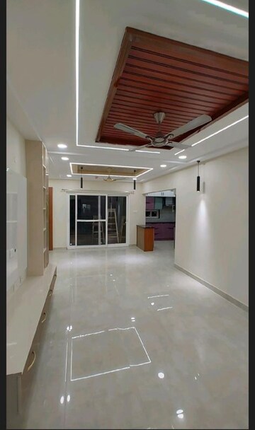 Living Room in 3 BHK Apartment at Lotus Tulips, Kondapur – for Sale