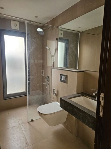 Bathroom in 3 BHK Apartment at Piramal Aranya Avyan, Byculla – for Rent