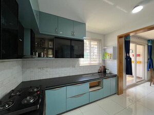 Kitchen in 3 BHK Apartment at Aparna HillPark Silver Oaks, Chanda Nagar – for Rent