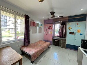 Living Room in 3 BHK Apartment at Aparna HillPark Silver Oaks, Chanda Nagar – for Rent