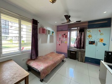 Living Room in 3 BHK Apartment at Aparna HillPark Silver Oaks, Chanda Nagar – for Rent