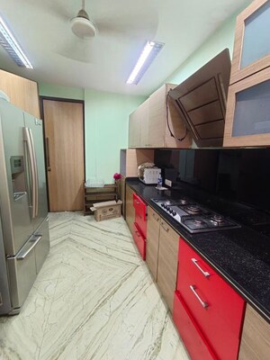 Kitchen in 2 BHK Apartment at Colaba – for Rent