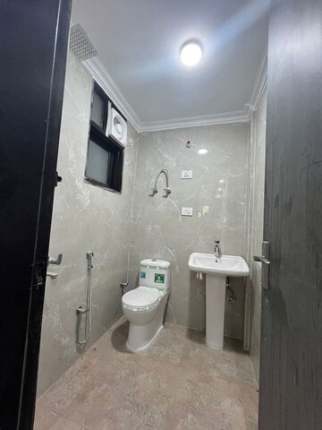 Bathroom in 2 BHK Builder Floor at Palm Residency Chhatarpur, Chattarpur – for Sale
