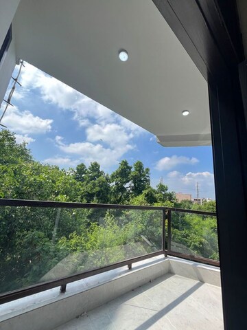 Balcony in 2 BHK Builder Floor at Palm Residency Chhatarpur, Chattarpur – for Sale