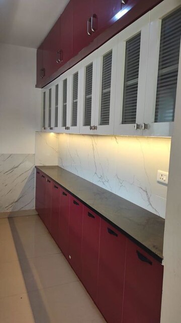 Kitchen in 2.5 BHK Apartment at Aakriti Honey Dew, Tellapur – for Rent