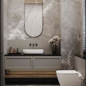 Bathroom in 5 BHK Apartment at Worli – for Sale