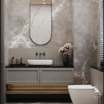 Bathroom in 5 BHK Apartment at Worli – for Sale