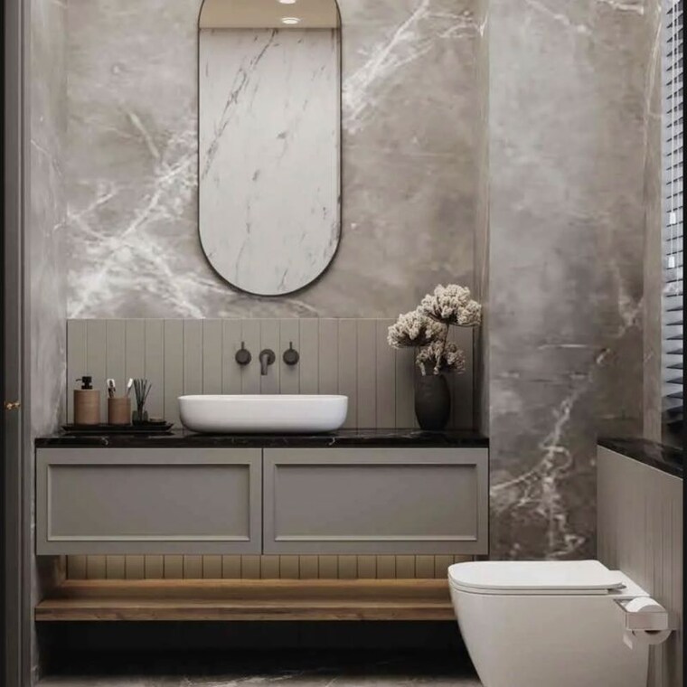 Bathroom, worli 5 Bedroom 2508 Sq.Ft. Apartment In Worli Mumbai 10045787