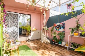 Bedroom in 3 BHK Builder Floor at Saket – for Rent