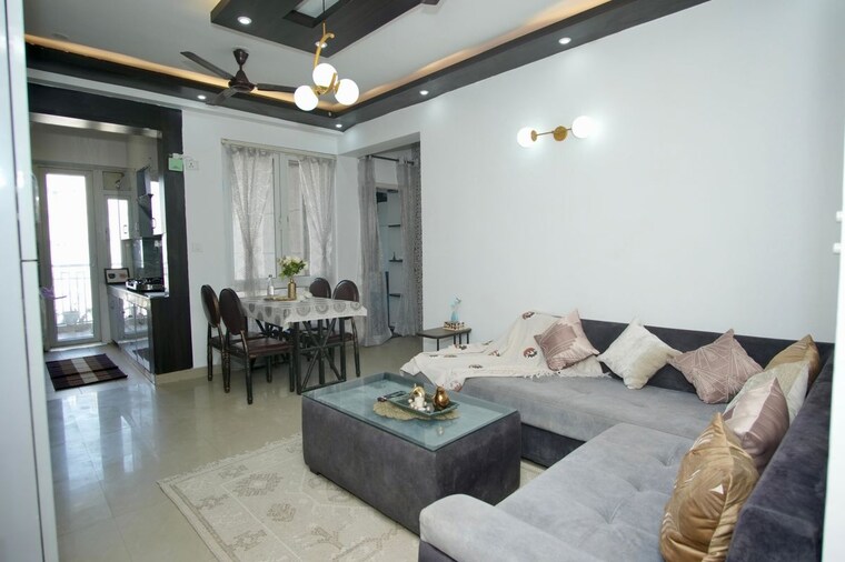 Living Room, sector 84 2 Bedroom 1140 Sq.Ft. Builder Floor In Sector 84 Noida 10046086