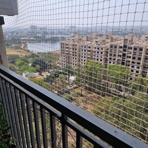 Balcony in 2 BHK Apartment at Goyal Footprints, Sampigehalli – for Rent
