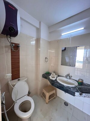 Attached Bathroom in 3 BHK Apartment at Ansal Sushant Estate, Sector 52 – for Rent