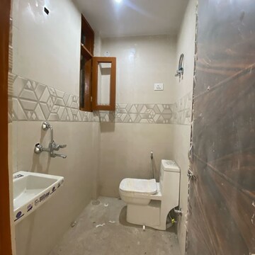 Bathroom in 2 BHK Builder Floor at Chattarpur – for Rent