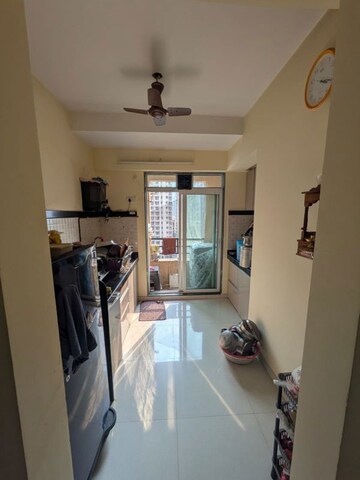 Kitchen in 1 BHK Apartment at Haware Dahlia, Kasarvadavali – for Rent