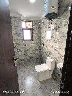Bathroom in 1 RK Builder Floor at Neb Sarai – for Rent