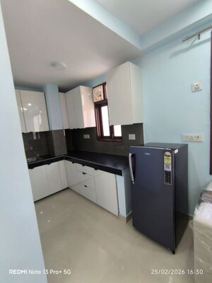Kitchen in 1 RK Builder Floor at Neb Sarai – for Rent