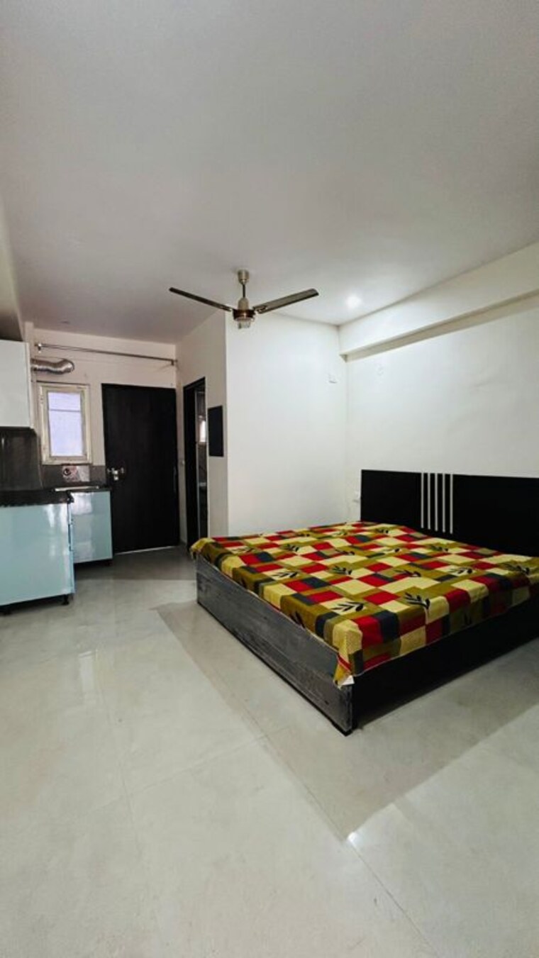 Bedroom, sector 21 1 RK 206 Sq.Ft. Builder Floor In Sector 21 Gurgaon 10046307