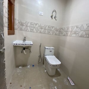Bathroom in 1 BHK Builder Floor at Chattarpur – for Rent