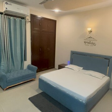 Bedroom in 6+ BHK Builder Floor at RWA Apartments Sector 52, Arun Vihar – for Rent