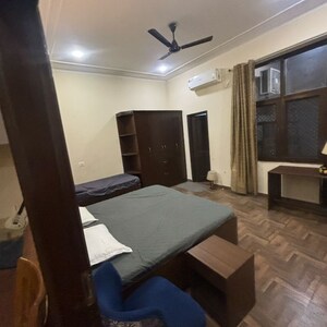 Living Room in 6+ BHK Builder Floor at RWA Apartments Sector 52, Arun Vihar – for Rent