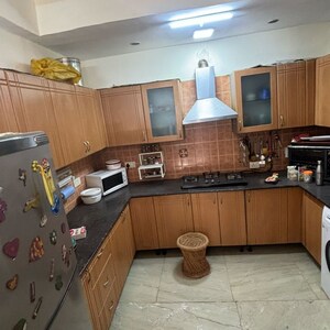 Kitchen in 3 BHK Builder Floor at RWA Apartments Sector 61, Sector 61 – for Rent