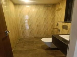 Bathroom in 1 BHK Apartment at Kalpataru The Sunrise, Kolshet Road – for Rent