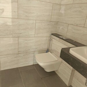 Bathroom in 5 BHK Apartment at Rustomjee Crown, Gokhale Road – for Rent