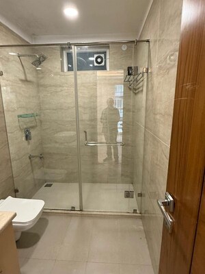 Bathroom in 3 BHK Apartment at Sector 4 Dwarka – for Rent