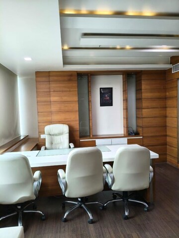 Living Room in  Office Space at Savvy Shapath V, Prahlad Nagar – for Rent